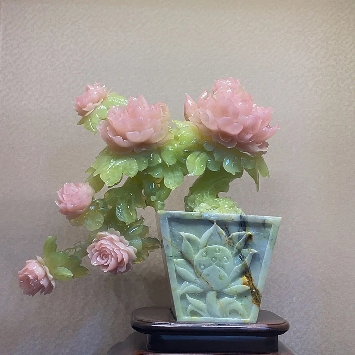 未镶嵌蛇纹石玉摆件