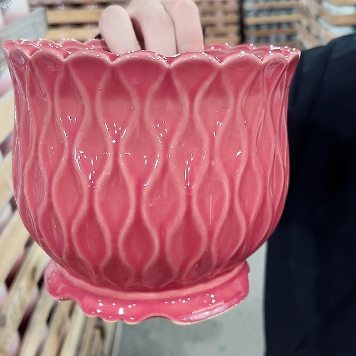 陶瓷陶瓷多肉植物花盆