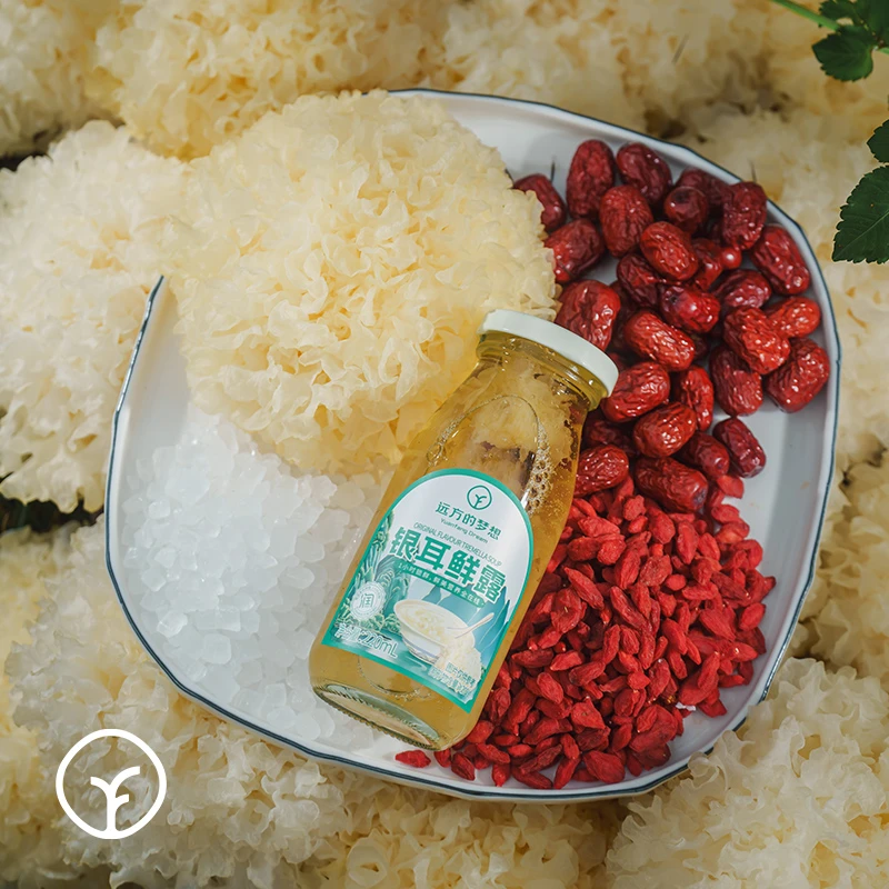 【298项0农残】远方的梦想银耳鲜露鲜炖银耳即食红枣枸杞银耳羹