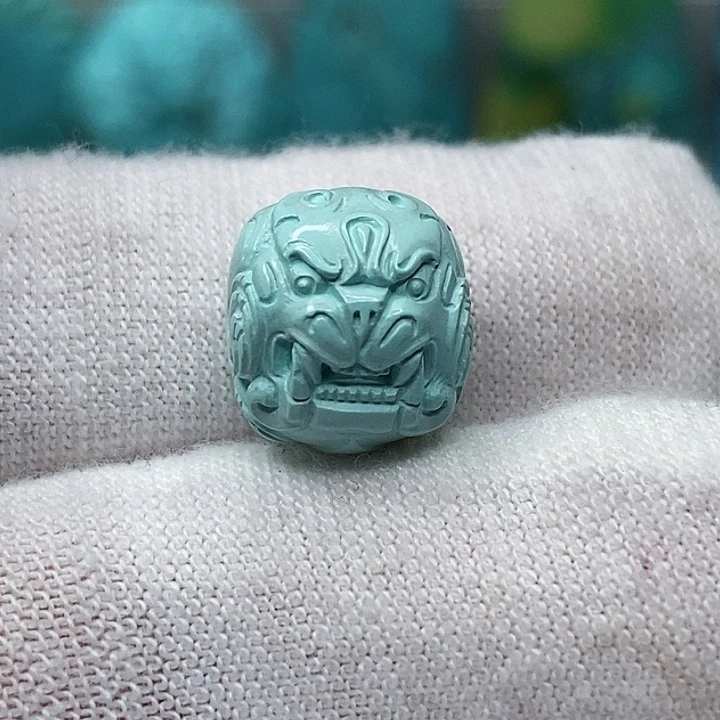 未镶嵌绿松石天然原矿 带武汉地大证书