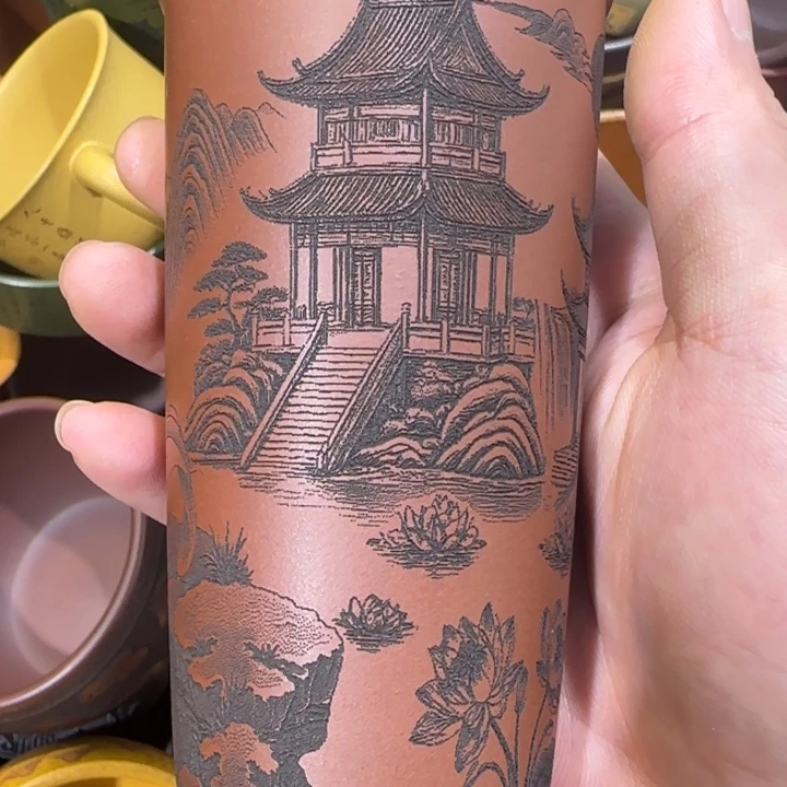 茶杯紫砂全手工制作工艺