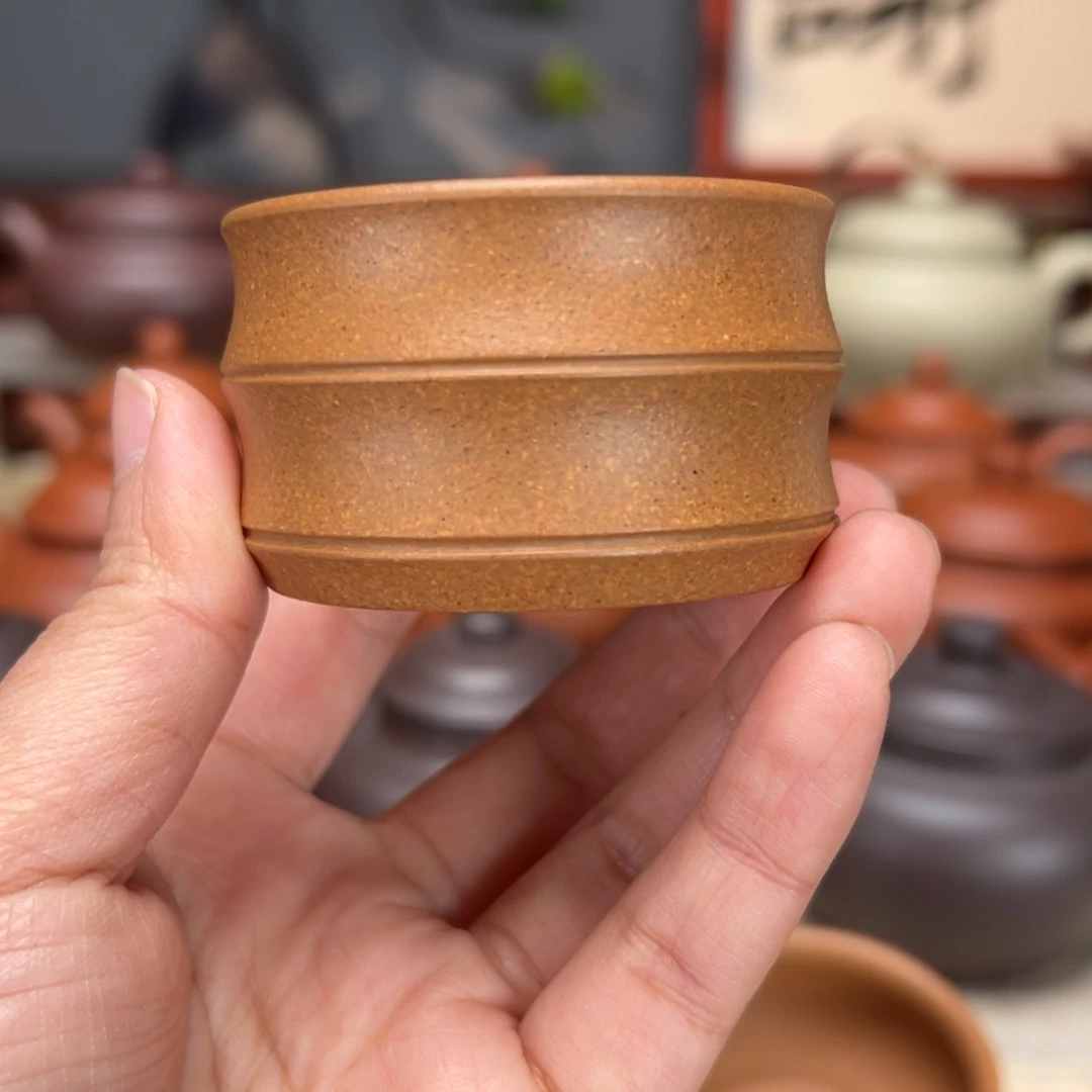 紫砂茶壶7****1黄段杯子3个