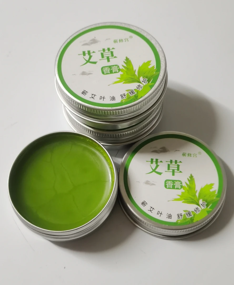 艾草香膏家用修护驱蚊舒缓草本润肤防蚊温和留香留香止痒