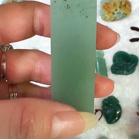 在***方寿山石梅子青印章