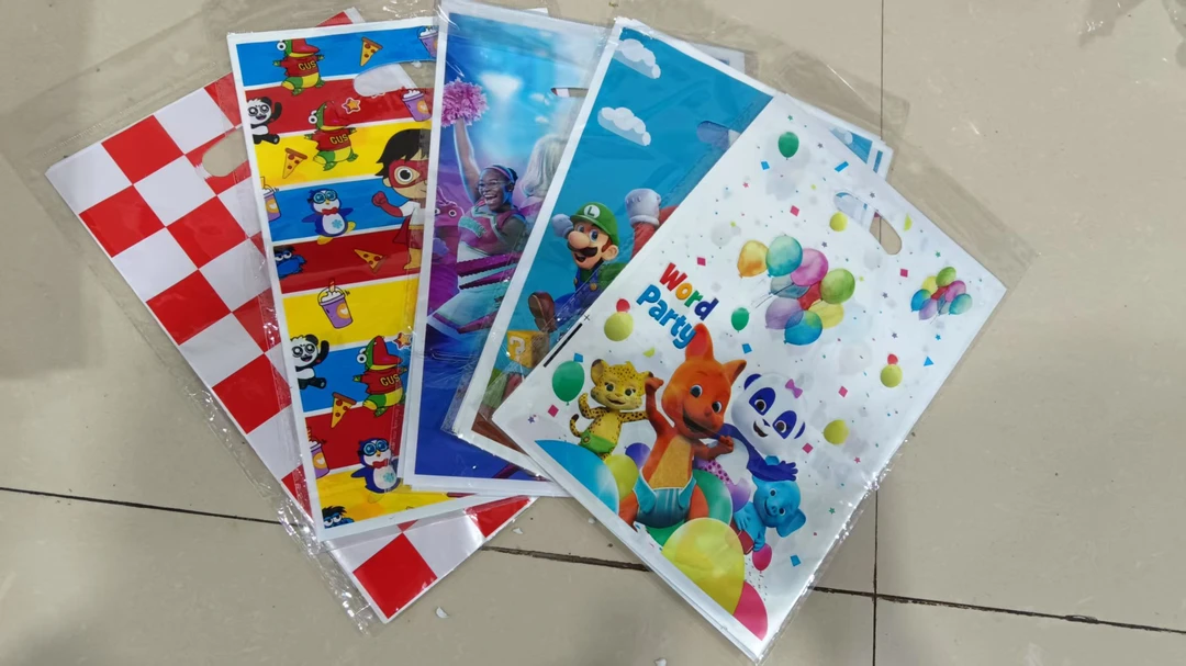 卡通手提袋混搭款