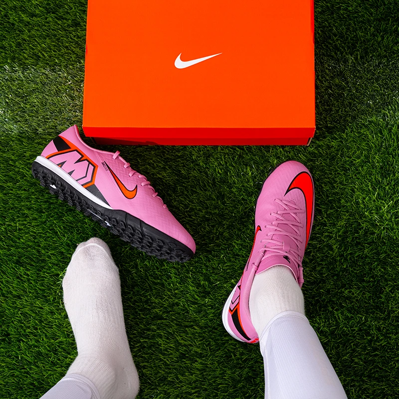 Nike耐克足球鞋男鞋2025秋季新款运动鞋TF碎钉人草实战比赛训练鞋
