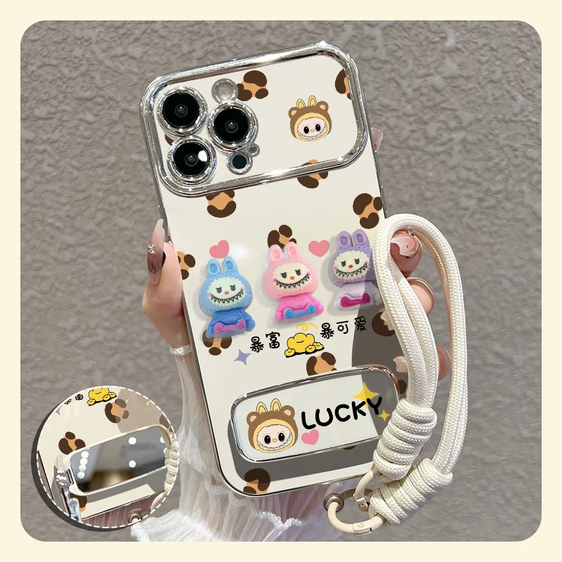 【苹果/华为/oppo/vivo/小米】适用暴可爱大视窗手机壳防摔可爱女款