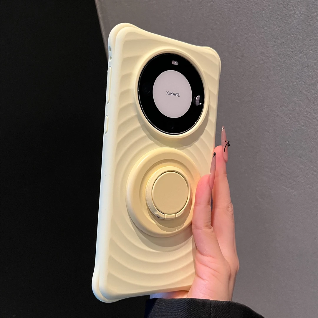 磁吸波漾液态硅胶指环支架适用华为mate70pro优享版手机壳新款mat