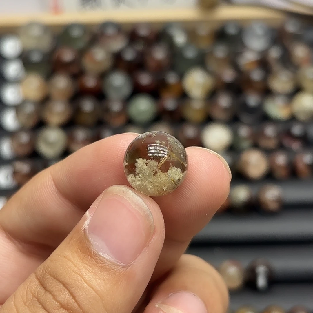 水晶珠宝半成品未镶嵌小****鸡幽灵