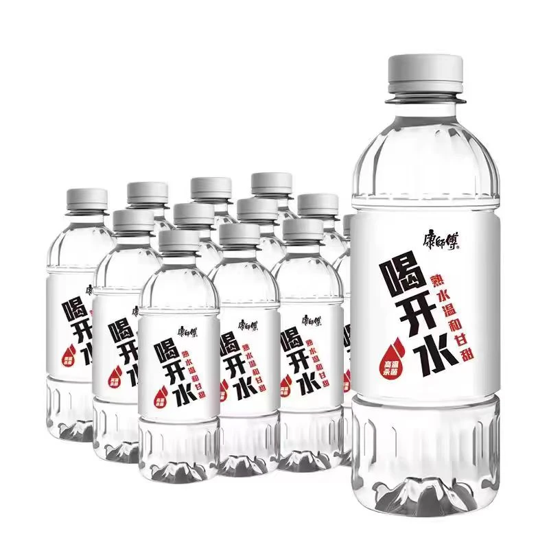 康师傅喝开水380ml*【12瓶】甘甜便携凉白开家庭装熟水饮用水解渴