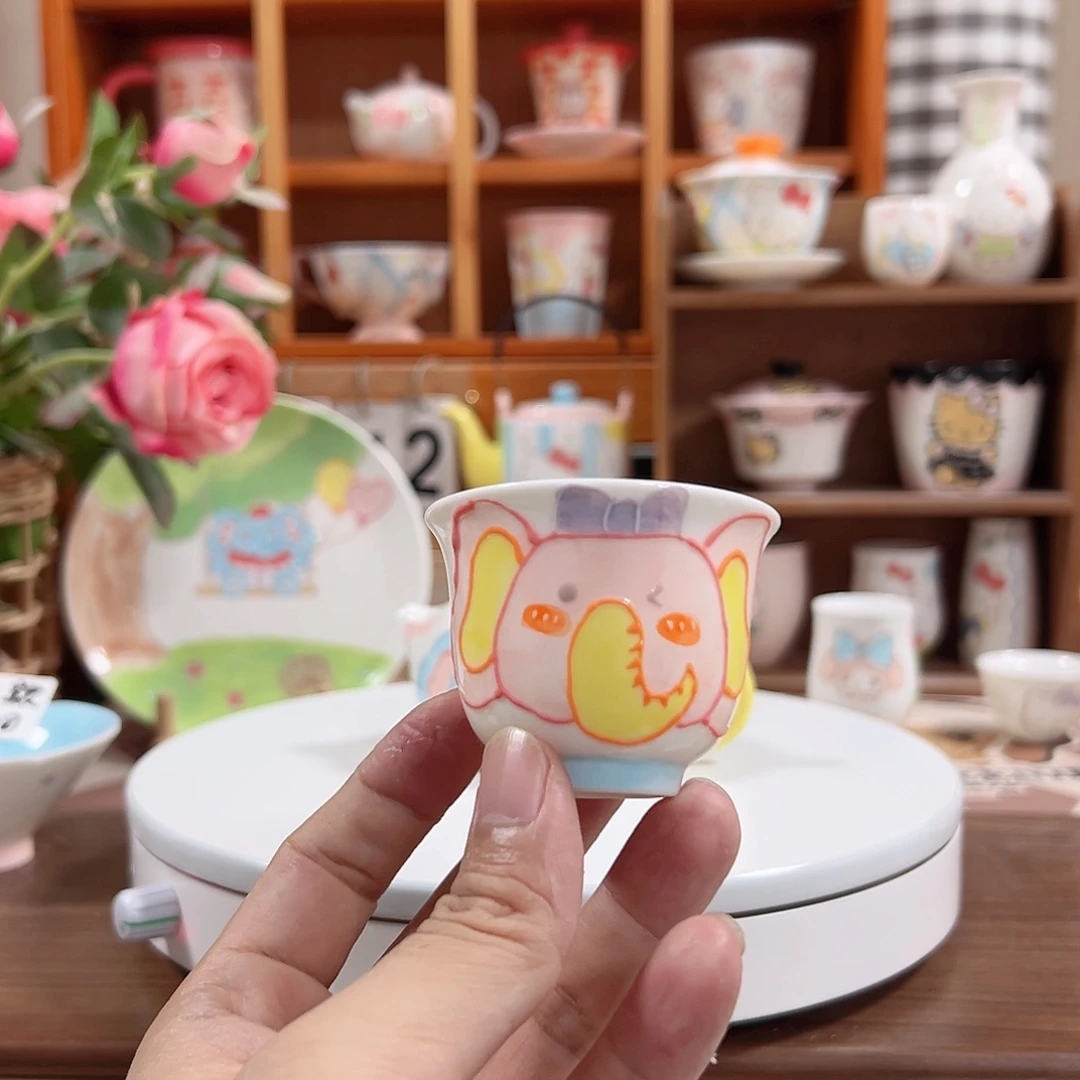 可爱手作陶瓷高温