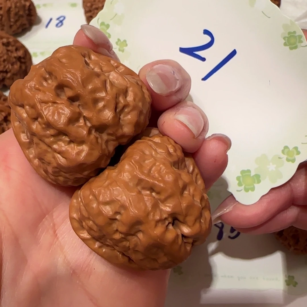 文玩核桃吊坠21号蛤蟆头3.8