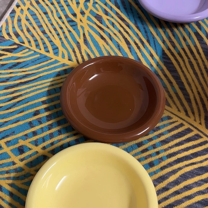 陶陶瓷6寸餐盘2个装微瑕