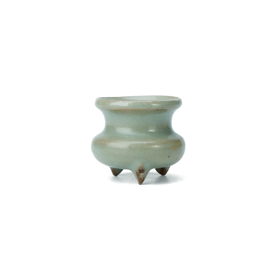 【古董拍卖】15.青釉三足炉（红队）