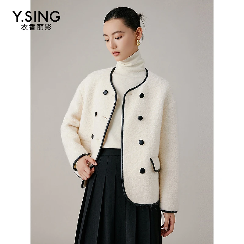 【女乔严选】衣香丽影新款短外套YWT12310102