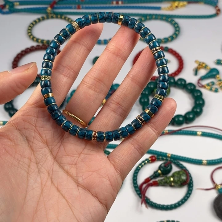 伤***肠玻璃颈饰6的网花隔片