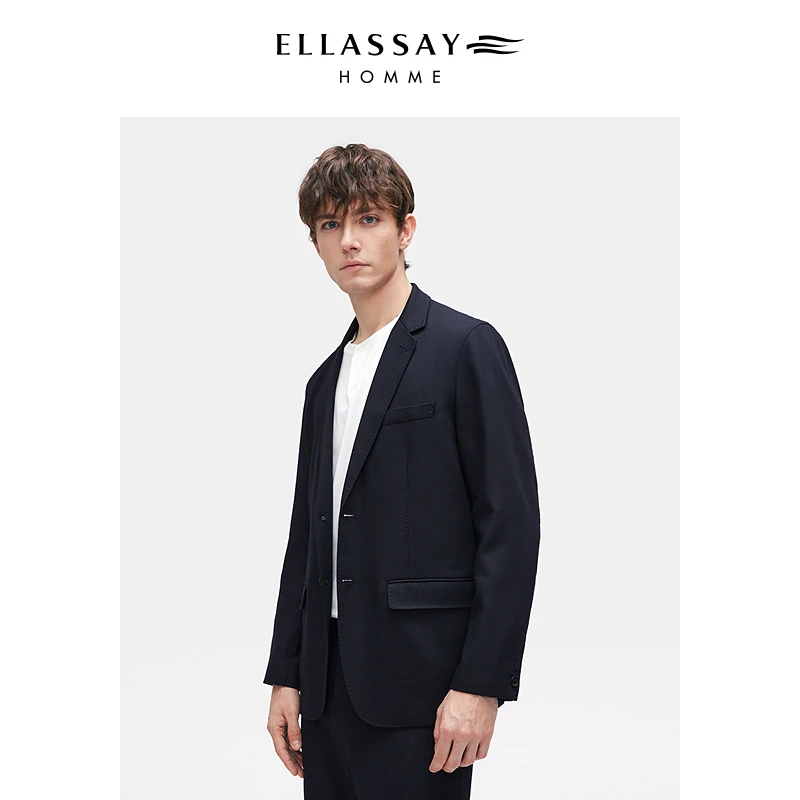 ELLASSAY歌力思男装25年新款轻薄垂坠西服EME363T01900