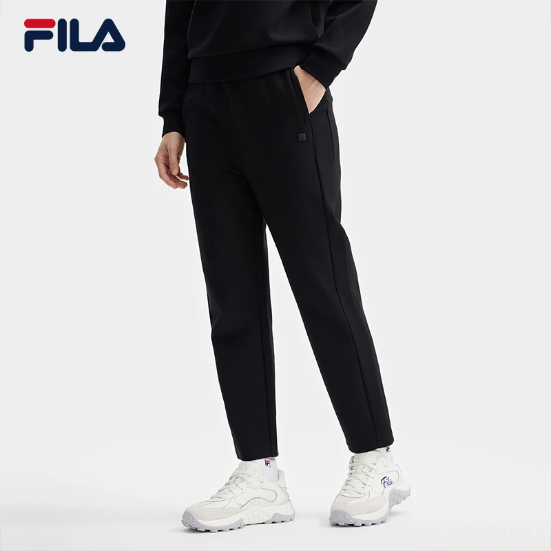 Fila/斐乐新款女子【百搭针织工艺长裤】户外休闲舒适F11W513605F