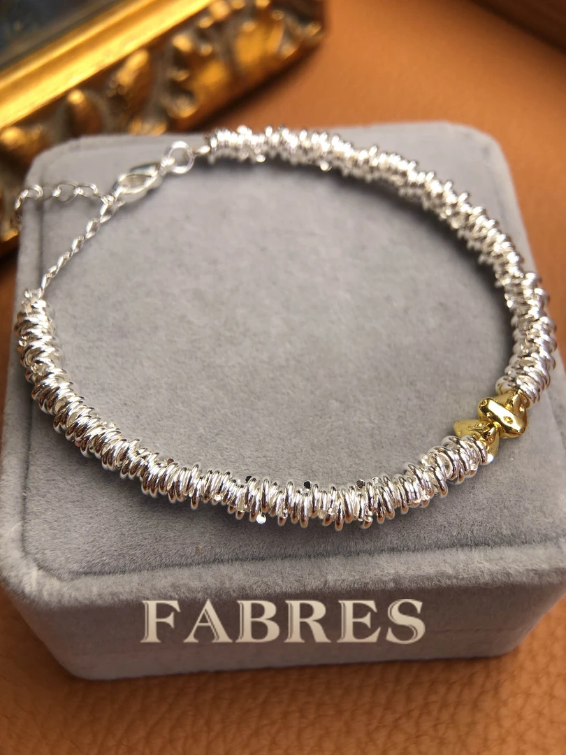 925银手链 Y6017 FR★【日照金山】手链