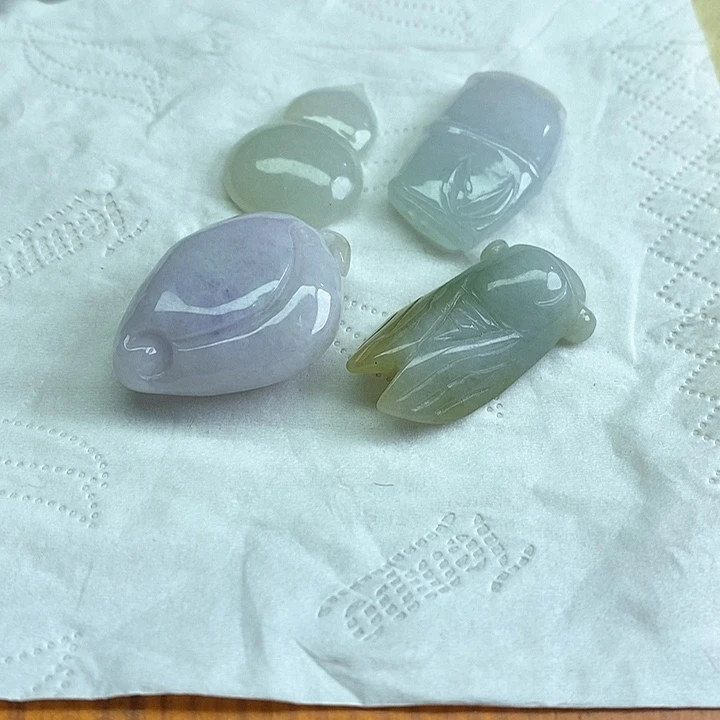 攸***宝翡翠未镶嵌颈饰天然翡翠009