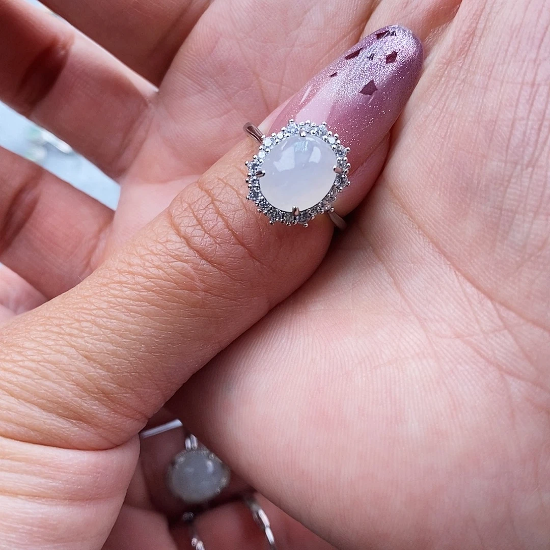 三****翡翠未镶嵌戒指缅甸