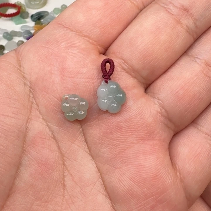 翡翠颈饰未镶嵌༺****