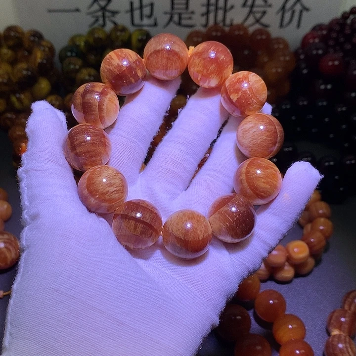 松木（琥珀木）手串/手链2.0 老根料