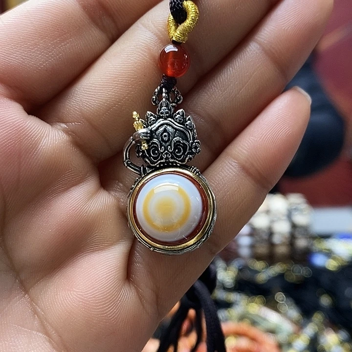 玛瑙/玉髓合金颈饰