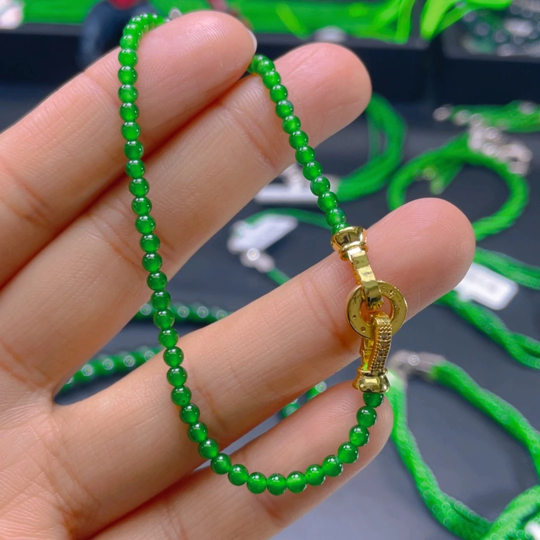 翡翠颈饰未镶嵌，1