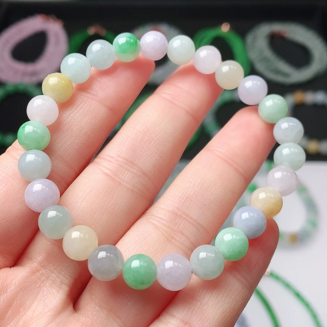 翡翠未镶嵌手链翡翠