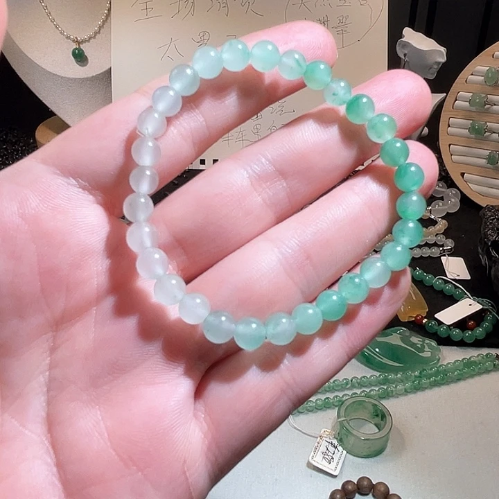 石英质玉未镶嵌手链