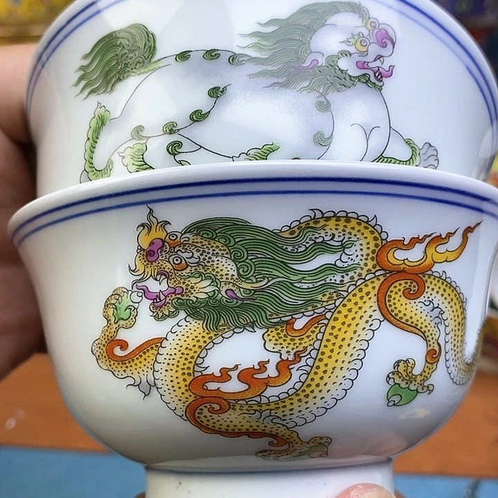 景德镇陶瓷藏式茶碗