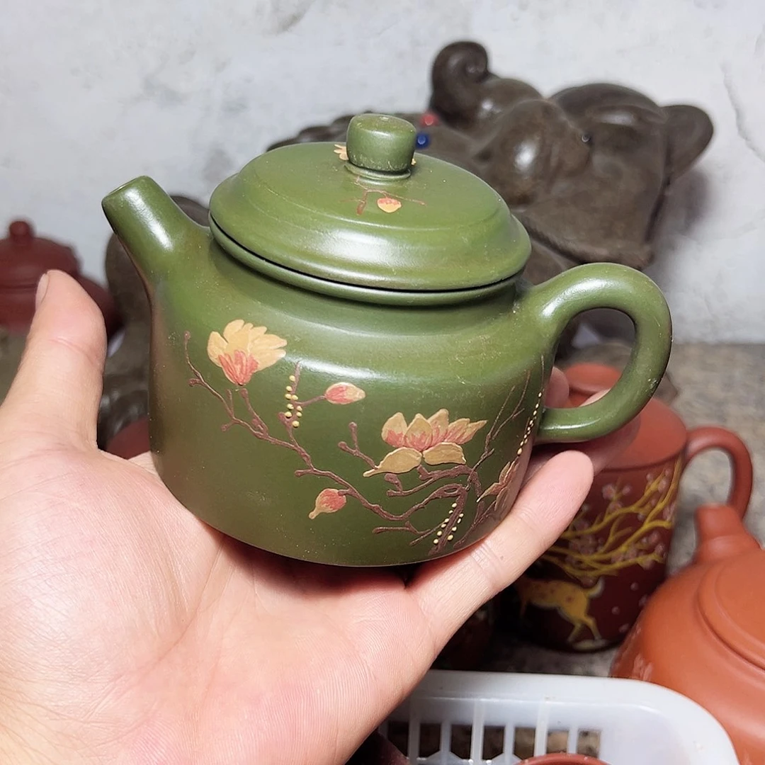 宜兴原矿紫砂壶全手工制作