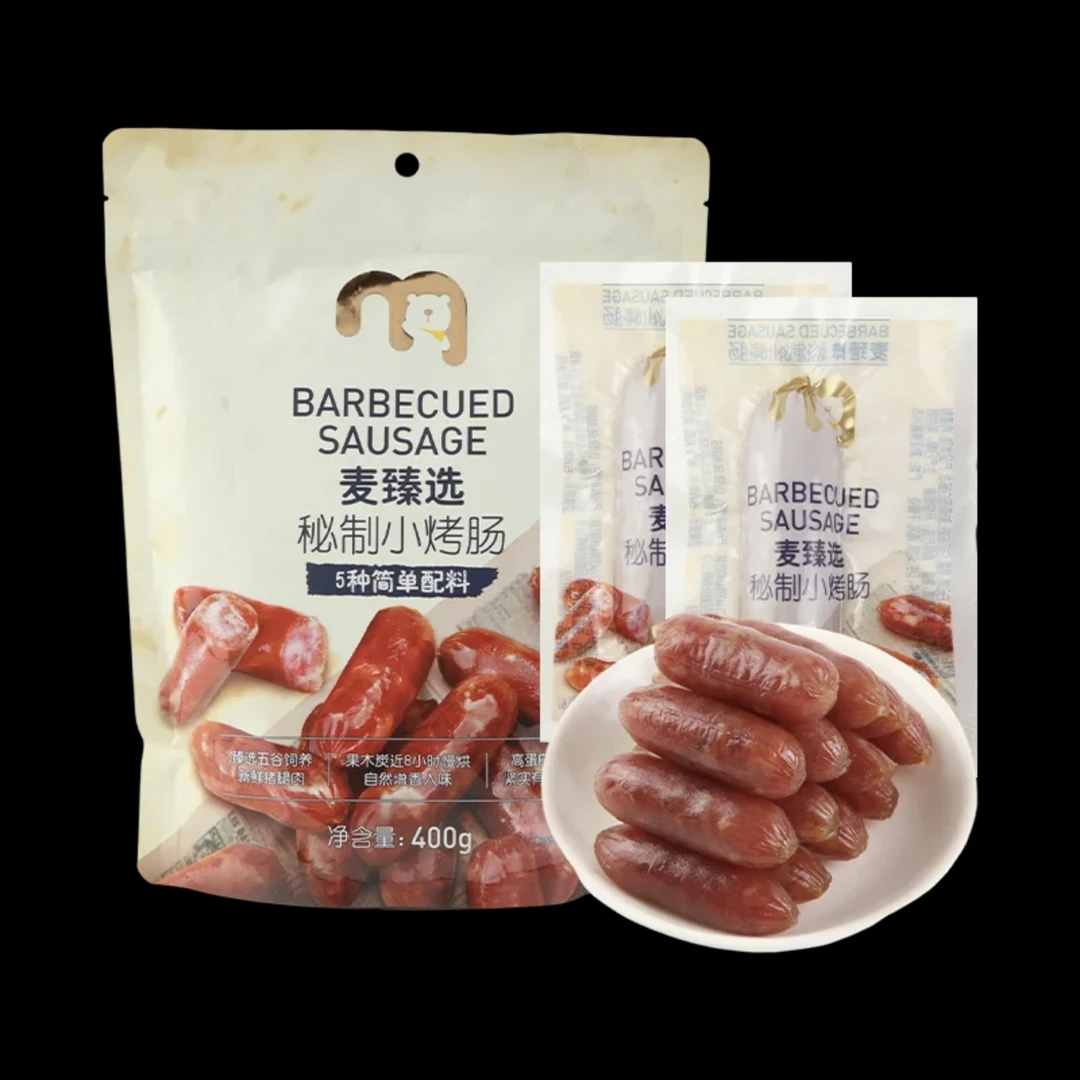 【麦德龙分装自选】麦臻选秘制小烤肠 下午茶追剧零食满39包邮