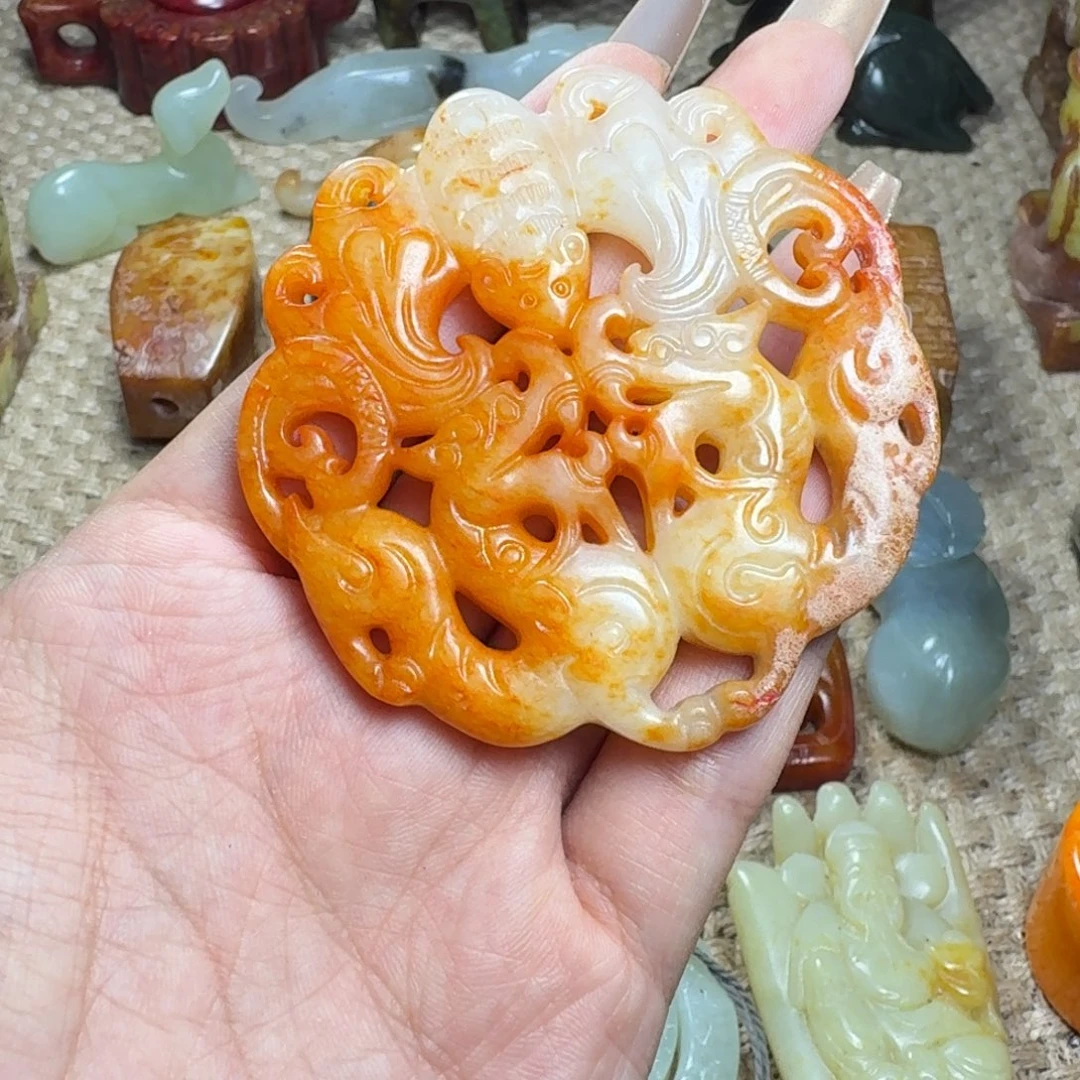 吊坠白玉菩提挂件