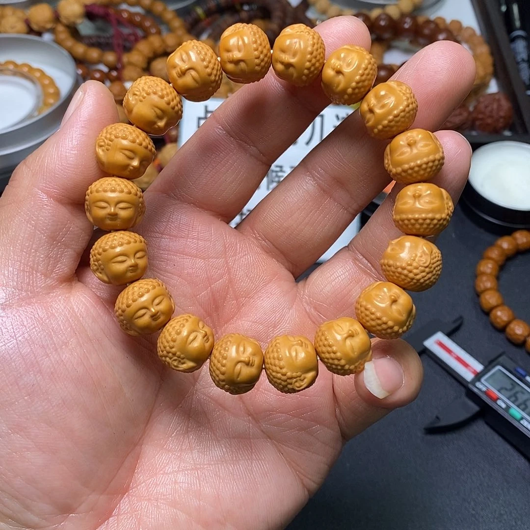 猴头核桃手串全品13-14宝宝佛37号