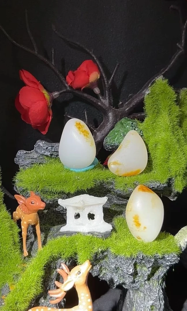 新疆和田玉手把件摆件