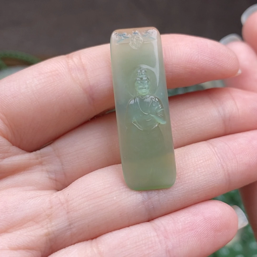 手串未镶嵌和田玉（碧玉）15号