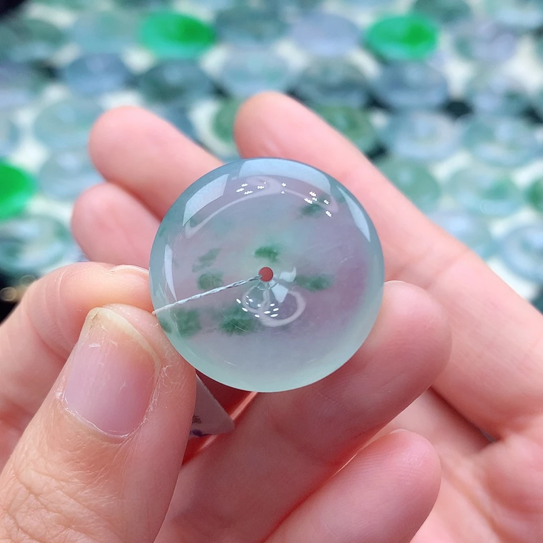 颈饰未镶嵌翡翠编号78-尺寸23/6.1