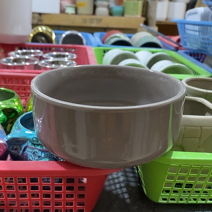 水培陶盆无孔 瑕疵介意勿拍