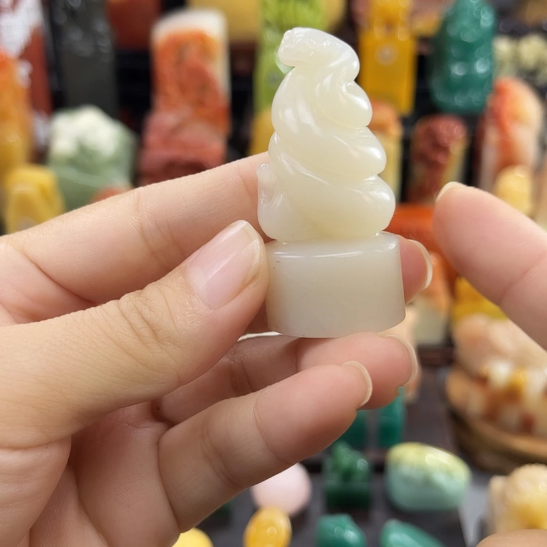 寿山石印石兰***蕤7162包邮