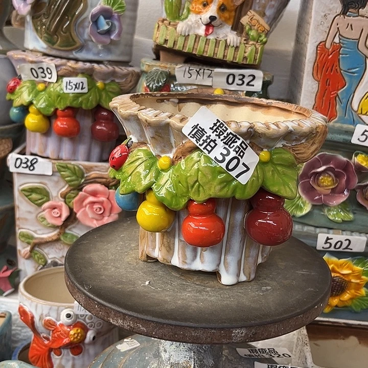 粗陶材质多肉花盆307