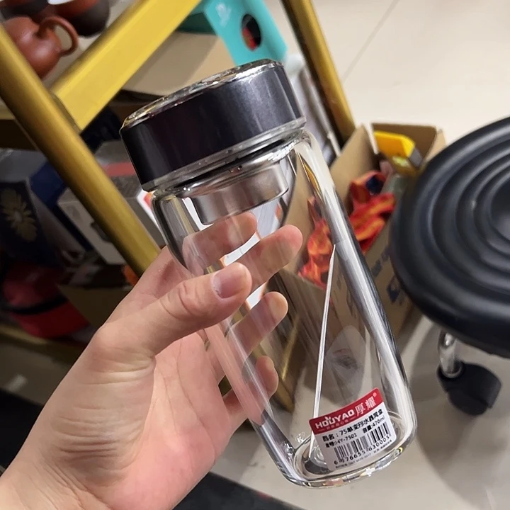 厚耀品牌单层烫手微瑕470鹅蛋杯 千象