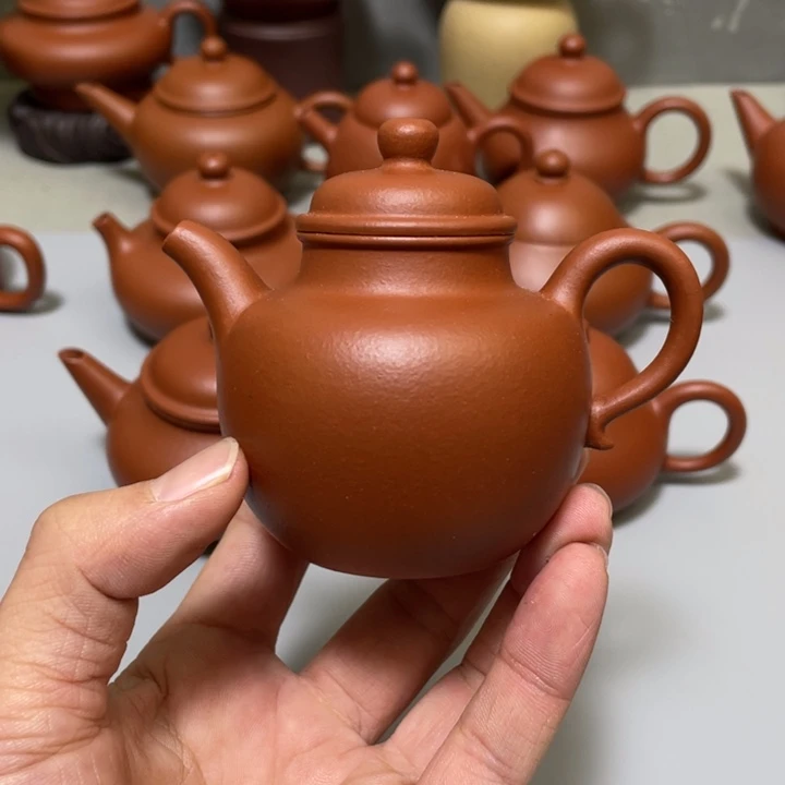 紫砂茶壶微微微瑕