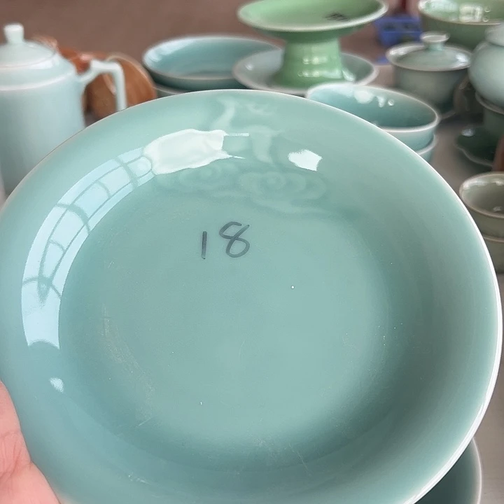 小米茶器龙泉青瓷