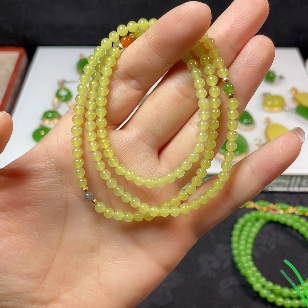 未镶嵌手串和田玉