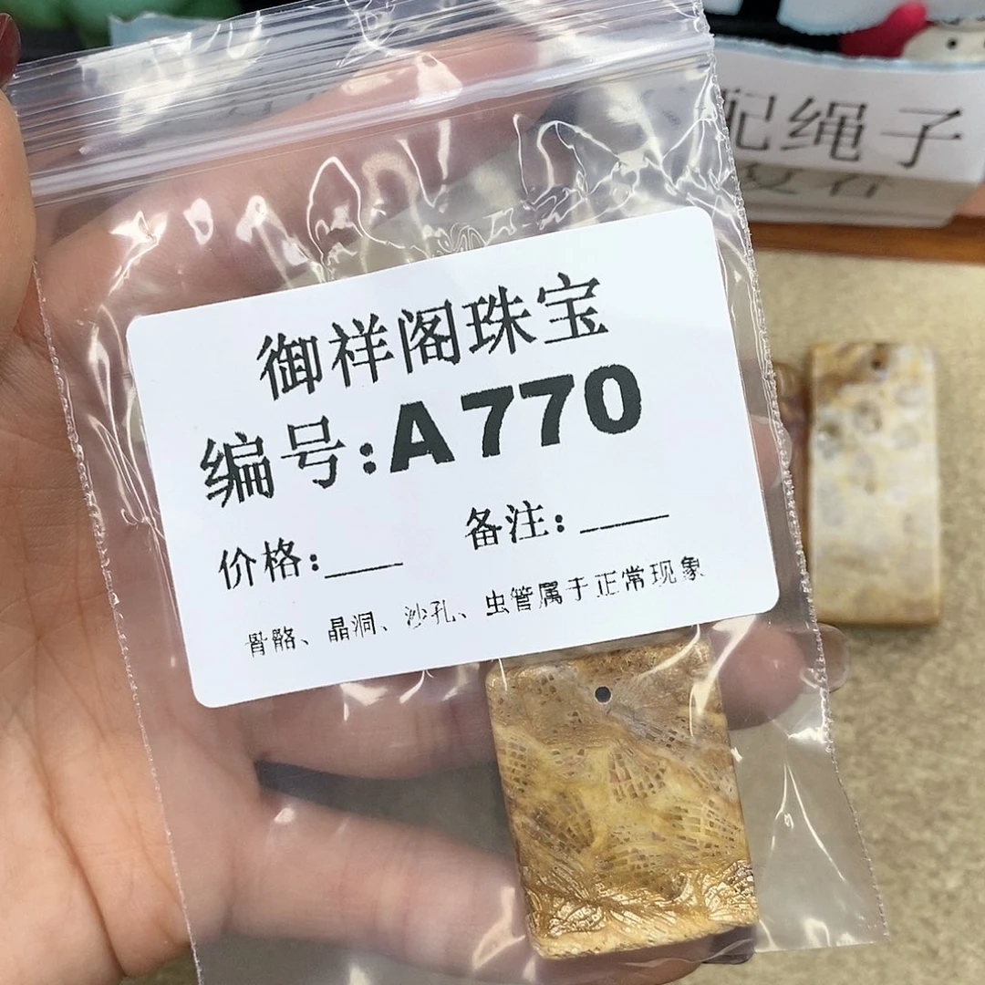 硅化珊瑚（珊瑚玉）A未镶嵌T***a