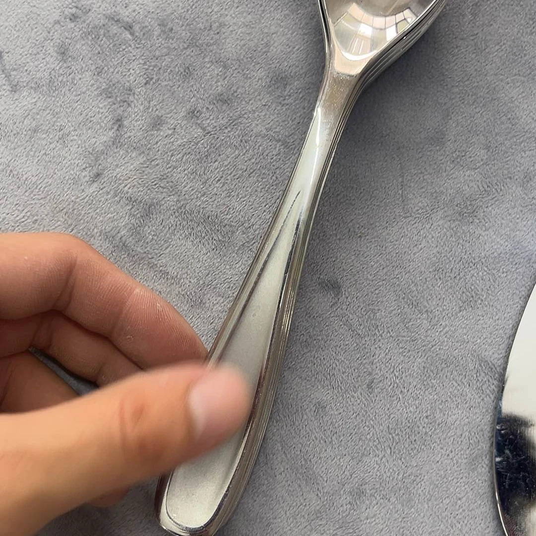陶瓷手柄拉丝干饭勺