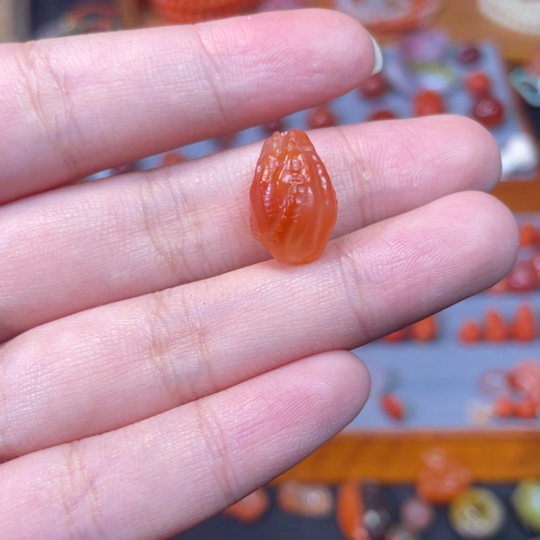 南红玛瑙未镶嵌佛手