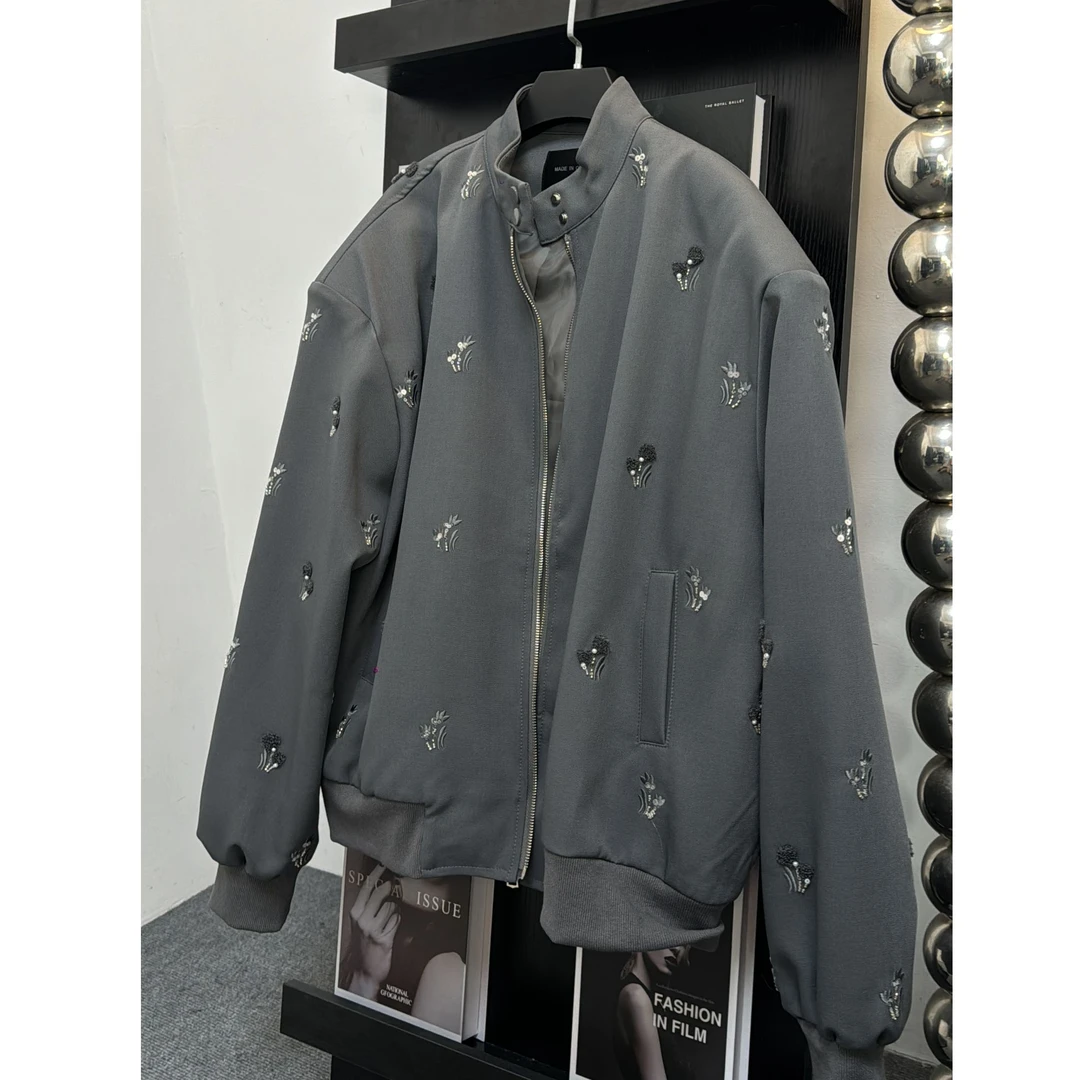 DAMAY推选时尚休闲百搭亮片重工外套